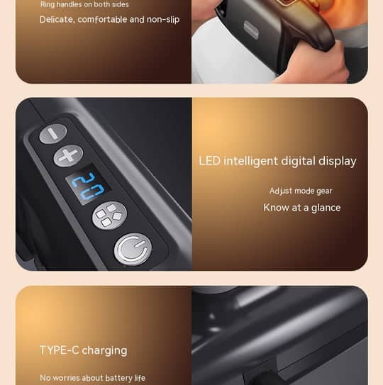 FOUR HEAD MASSAGE GUN