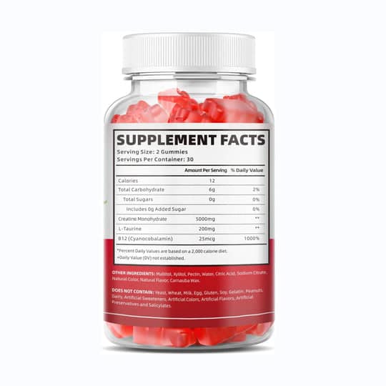 CREATINE MONOHYDRATE GUMMIES