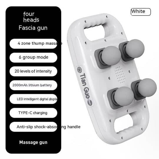 FOUR HEAD MASSAGE GUN