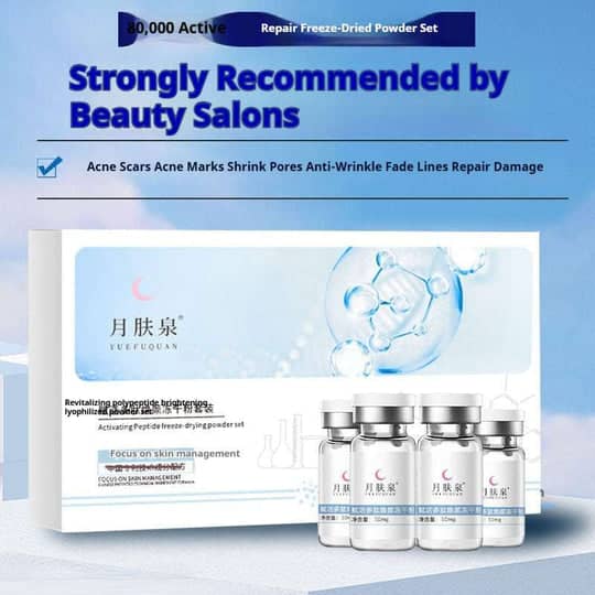 ACTIVE PEPTIDES TO FADE FINE LINES AND ACNE MARKS