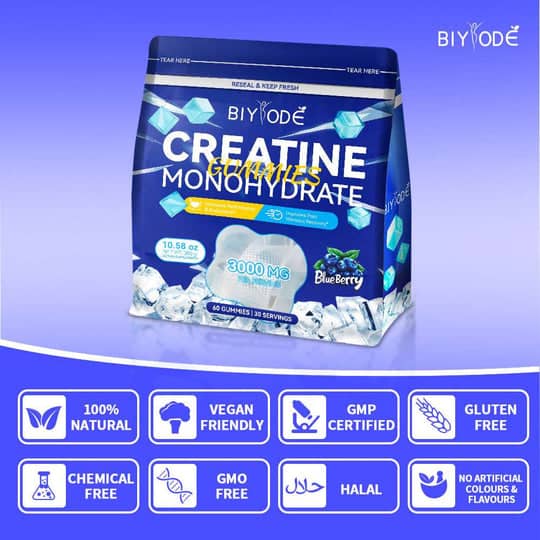 CREATINE MONOHYDRATE GUMMIES