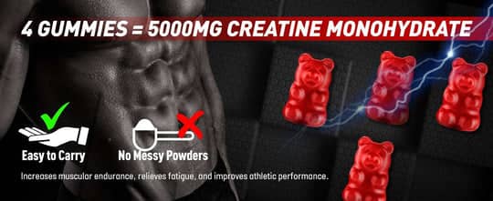 CREATINE MONOHYDRARE GUMMIES
