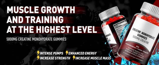 CREATINE MONOHYDRARE GUMMIES