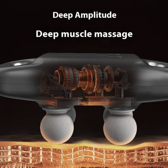 FOUR-HEAD MASSAGE GUN