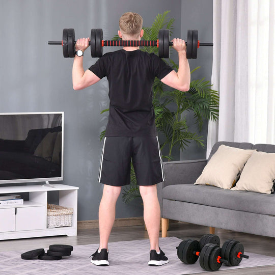 2 IN 1 ADJUSTABLE DUMBELLS