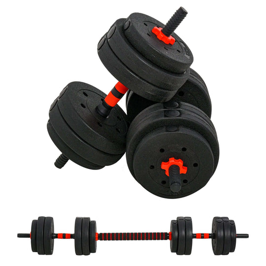 2 IN 1 ADJUSTABLE DUMBELLS